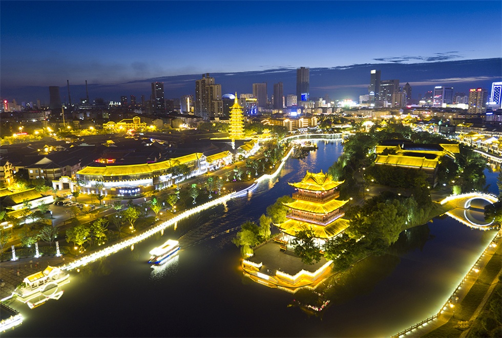 里运河游船·夜景游