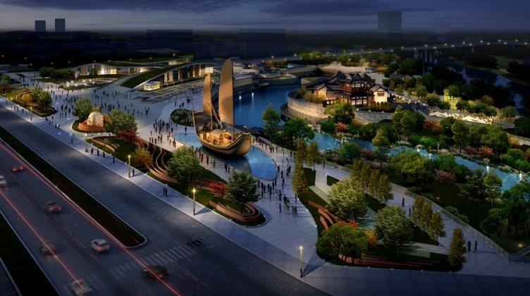 集团全力推进板闸遗址公园（中国水工科技馆一期）项目复工建设